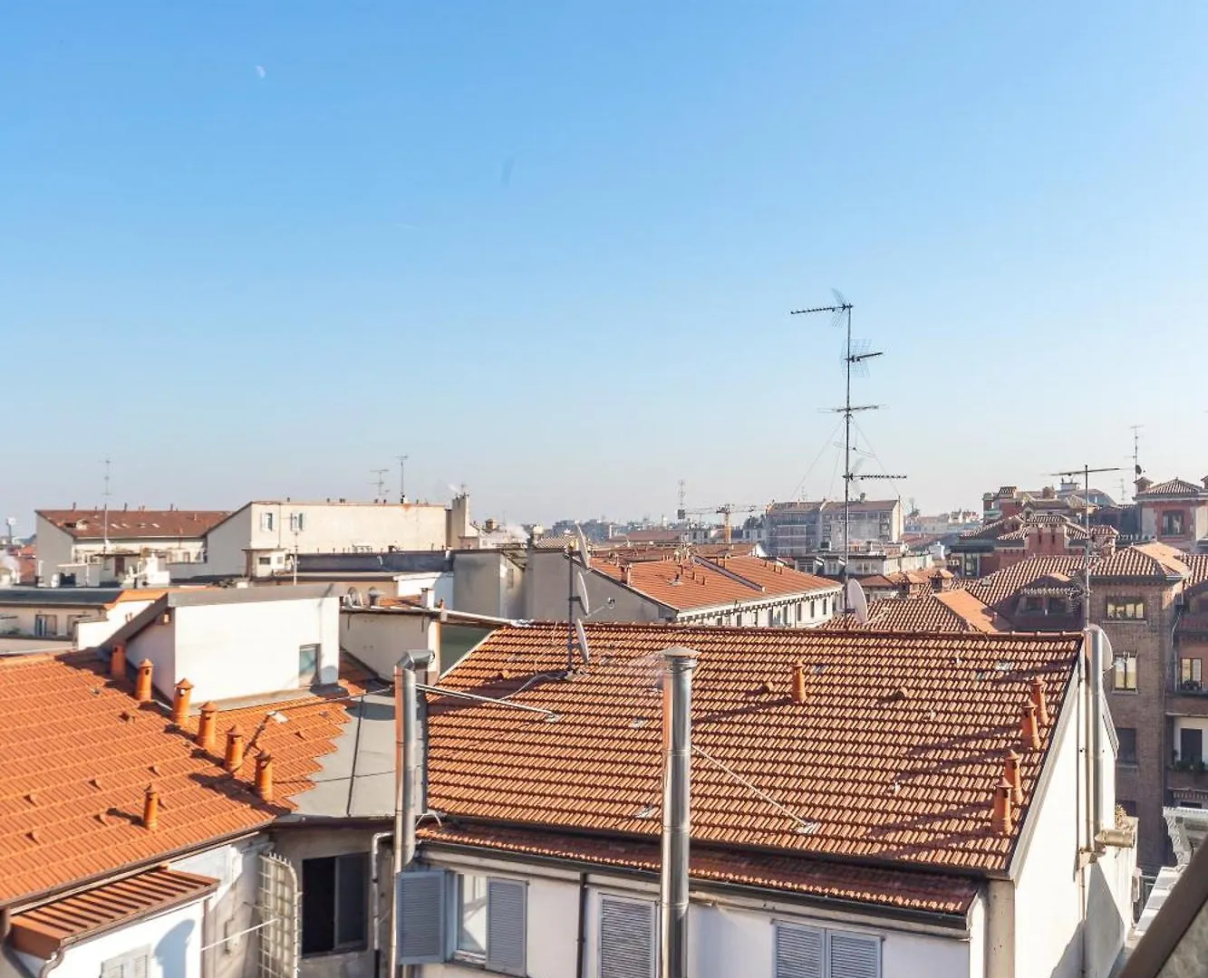Repubblica-Stazione Centrale Big House Skyline View 4 Pax Check In H24 Mailand Apartment